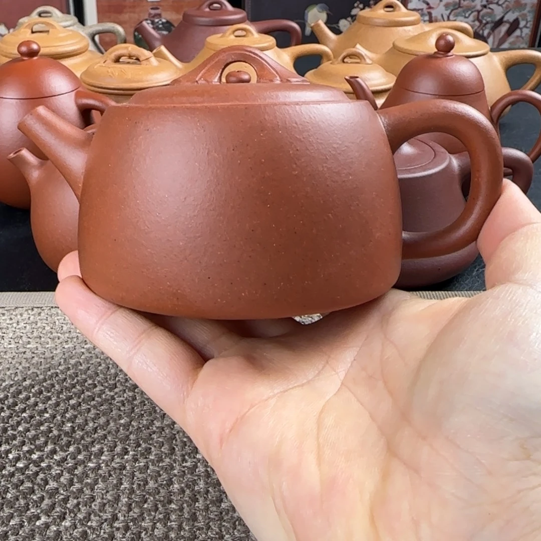 晴***光紫砂茶壶福利井栏