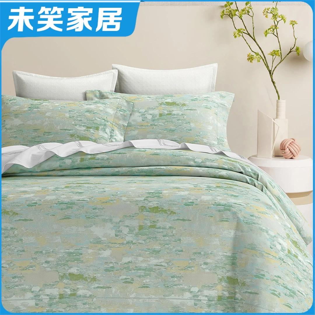 160支欧式埃及长绒提花四件套高档全热卖欧式轻奢被套床上用品