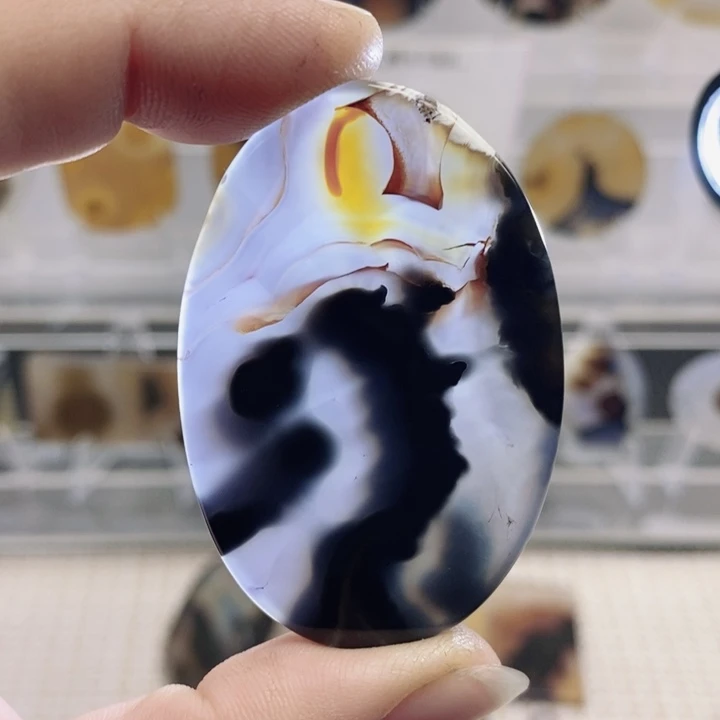 玛瑙/玉髓未镶嵌颈饰