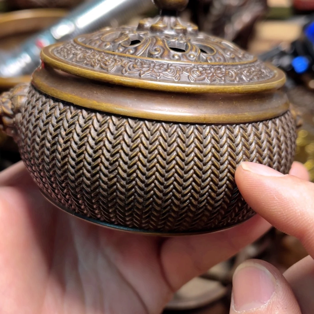 铜器摆件香炉摆件