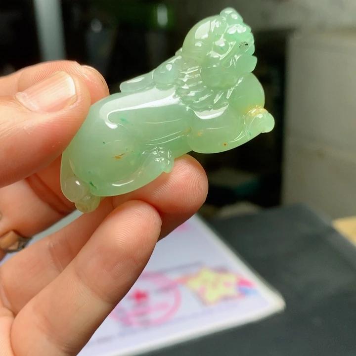 石英质玉未镶嵌吊坠(不含链)
