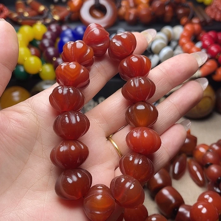 玛瑙/玉髓手链未镶嵌琪*