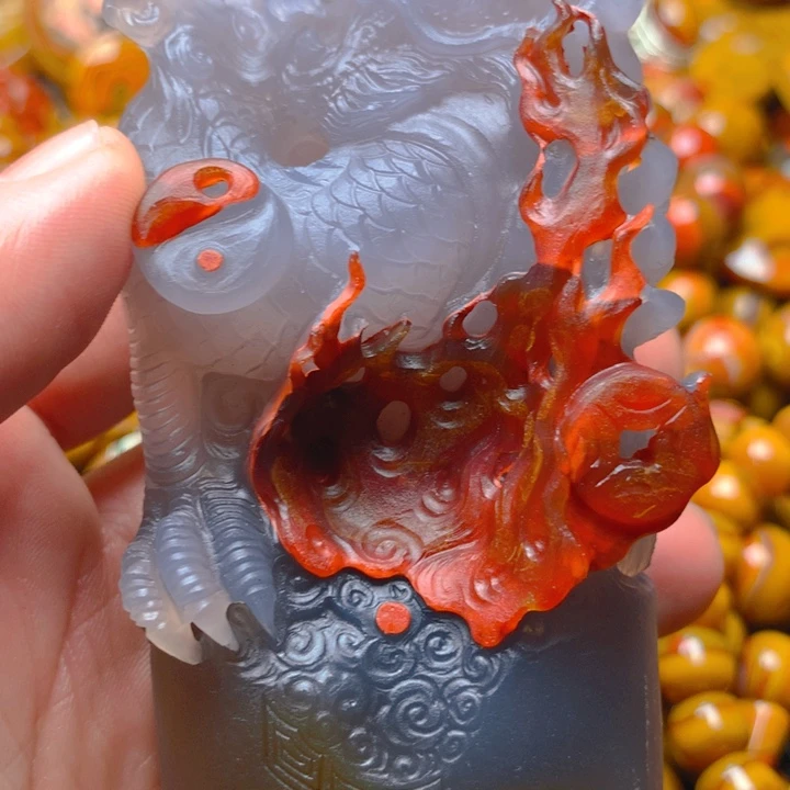 用***3玛瑙/玉髓未镶嵌手串