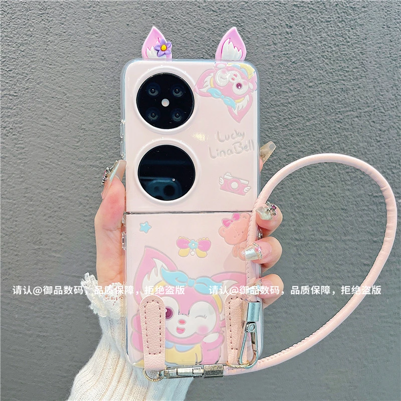 （华为pocket2系列）透明折叠壳适用华为pocket2手机壳防摔爆款网潮