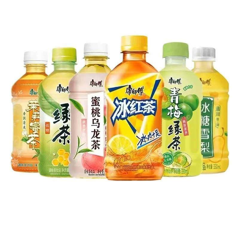 康师傅冰红茶饮料茉莉蜜茶冰糖雪梨酸梅汤小瓶装茶饮料