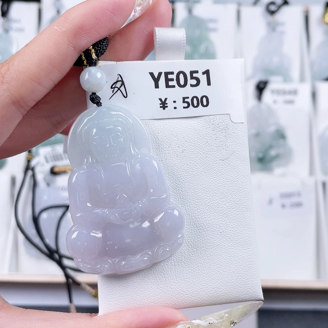 翡翠未镶嵌颈饰YE051