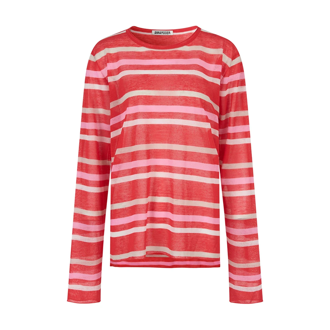 ANNAMOOER设计师品牌 条纹毛衣休闲时尚女 DSC买手店 AY6A38038