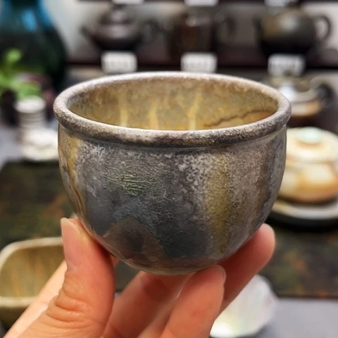 盖碗景德柴烧茶具-纯手工茶具