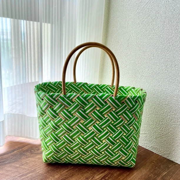 轻奢北欧篮子水果篮买菜新中式手提篮国潮新中式礼品包装篮端午节