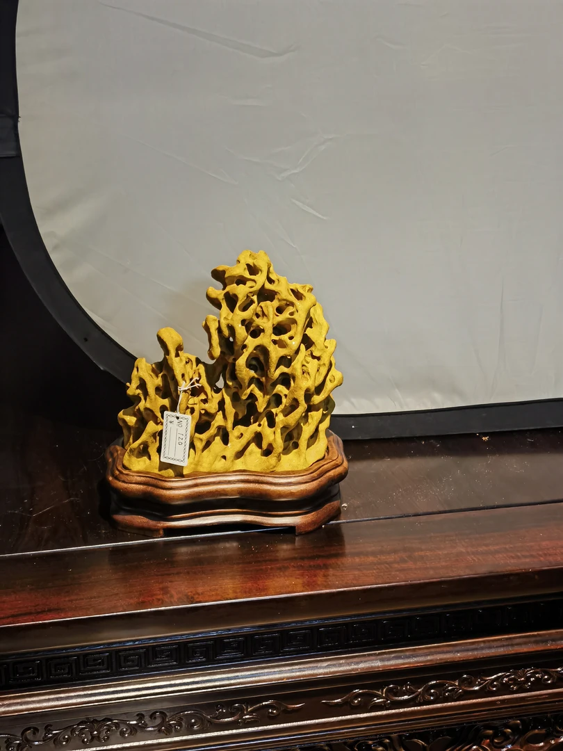 精品新中式创意太湖石摆件（直播间截图发货）