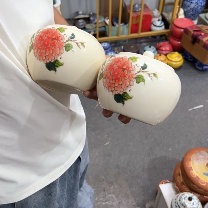 瑕疵福利品陶瓷茶叶罐