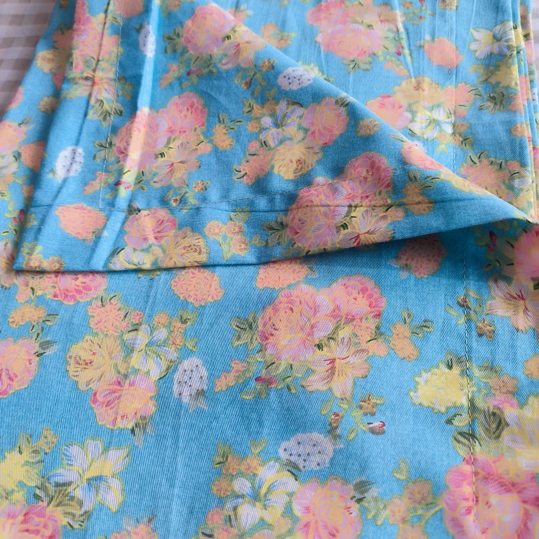 芳姐家纺纯棉布料定制床上用品高密度斜纹百分百纯棉免费加工