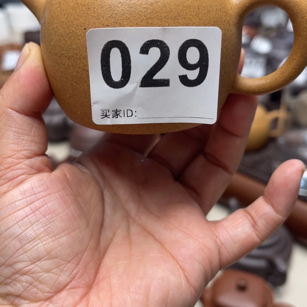 茶壶紫砂微瑕黄金段150毫升40目