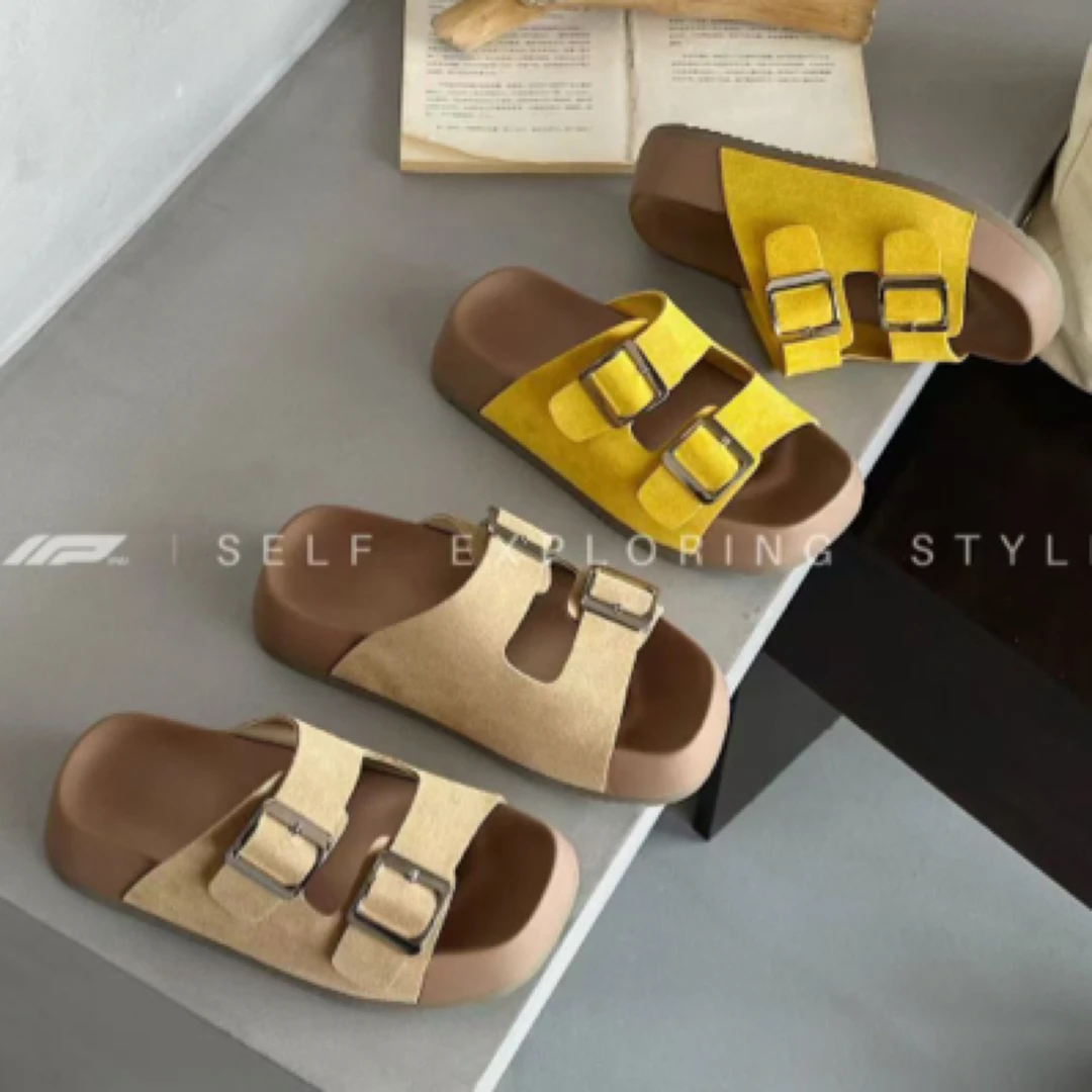 爱拍新款厚底洋气凉拖（8195）