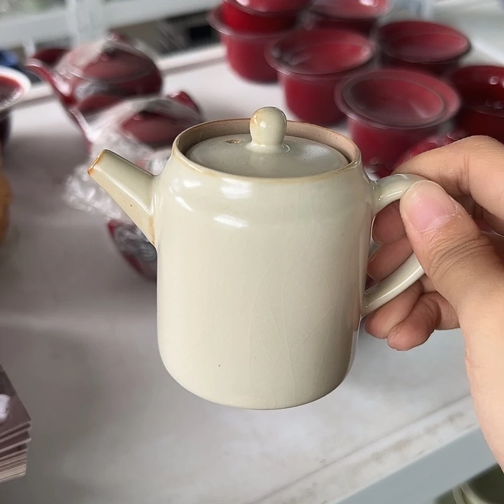 龙泉云间青瓷小米茶器