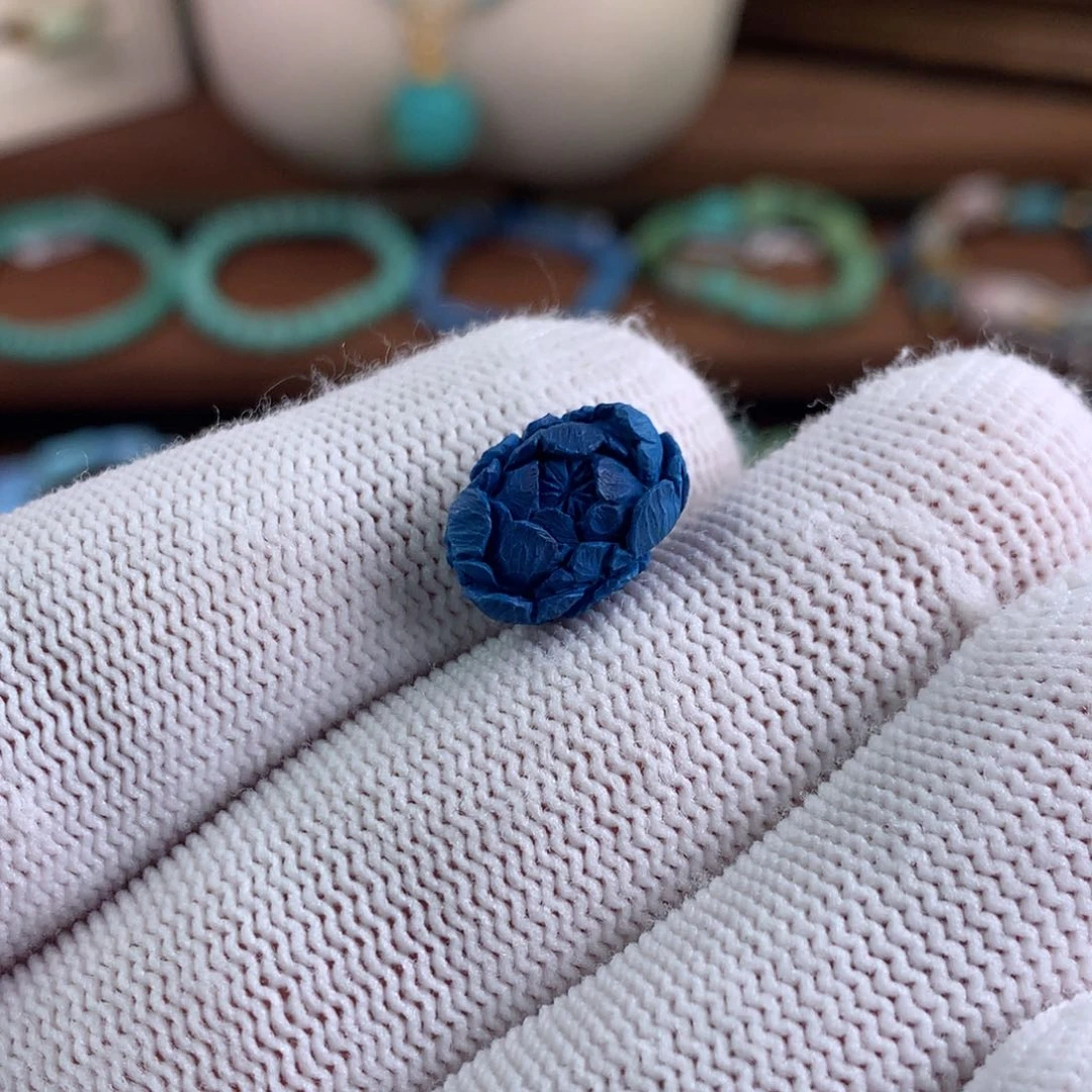 未镶嵌绿松石珠宝奇石溏*蛋