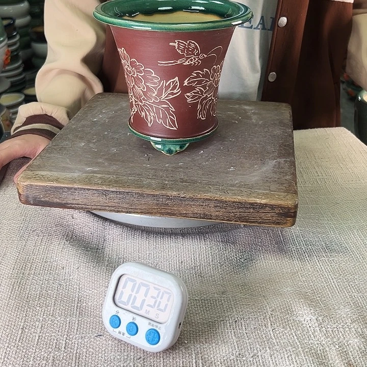 *****泳坤堂石湾花盆陶瓷