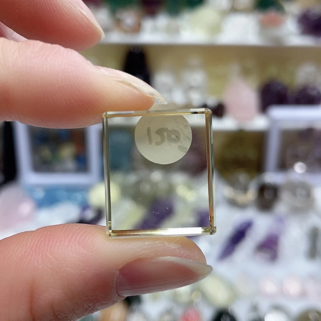 黄晶珠宝半成品未镶嵌2161