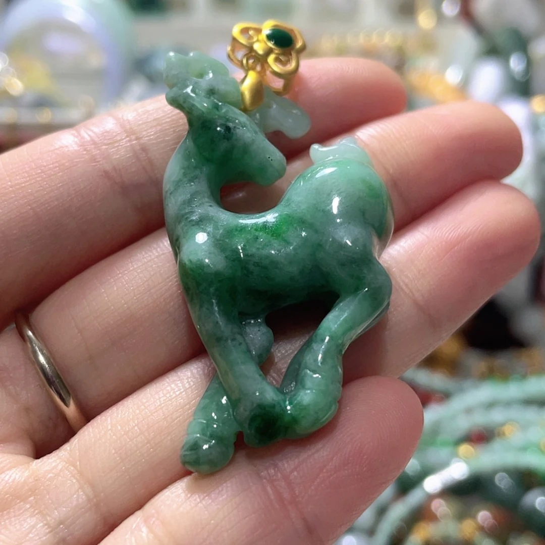 【闪购商品】未镶嵌手链翡翠鲤