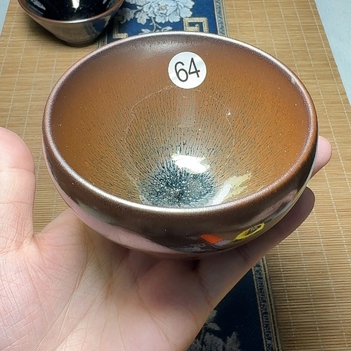 茶盏64 坚记茶盏摆件
