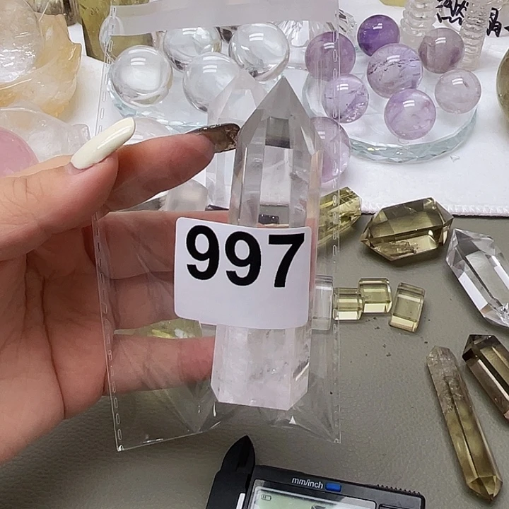 珠宝半成品未镶嵌水晶997