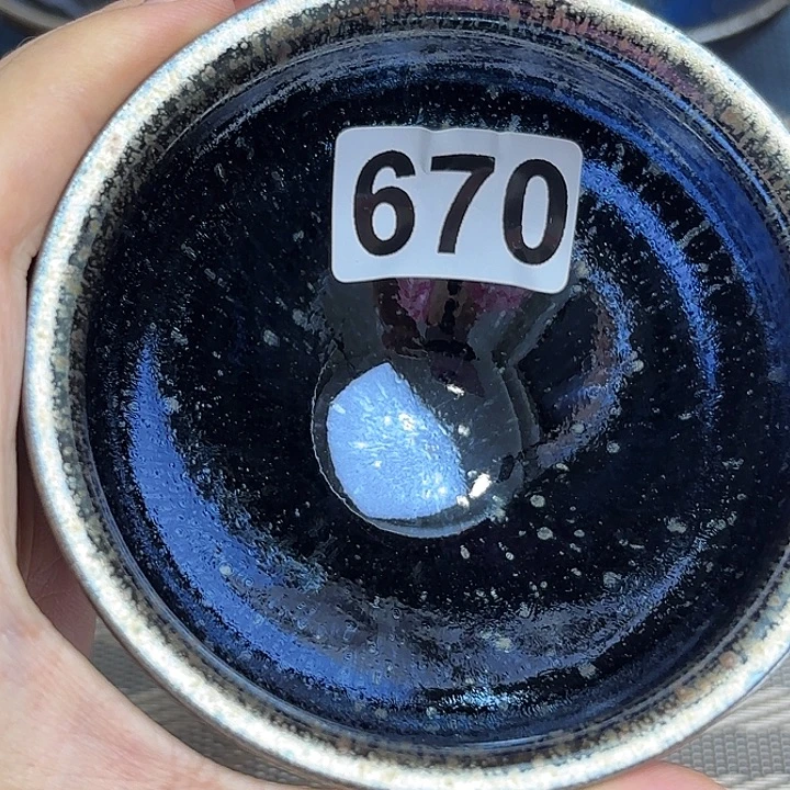 茶盏沐雨茶器柴烧主人杯