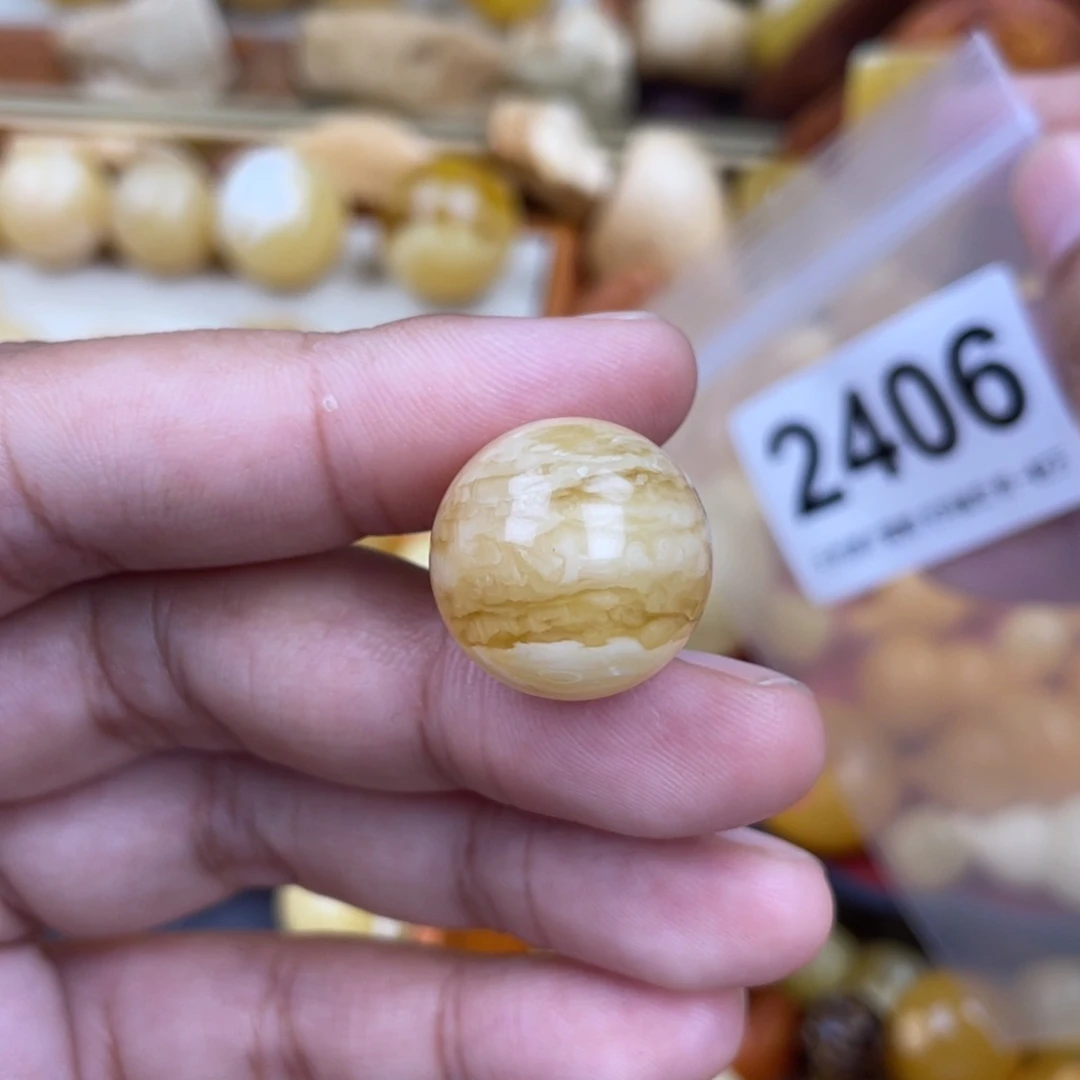 未镶嵌蜜蜡珠宝奇石沙眼18.5虎皮