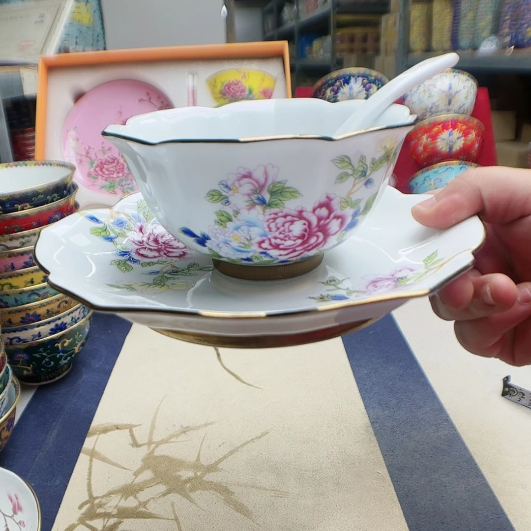 【闪购商品】珐琅5英寸1套。。。。