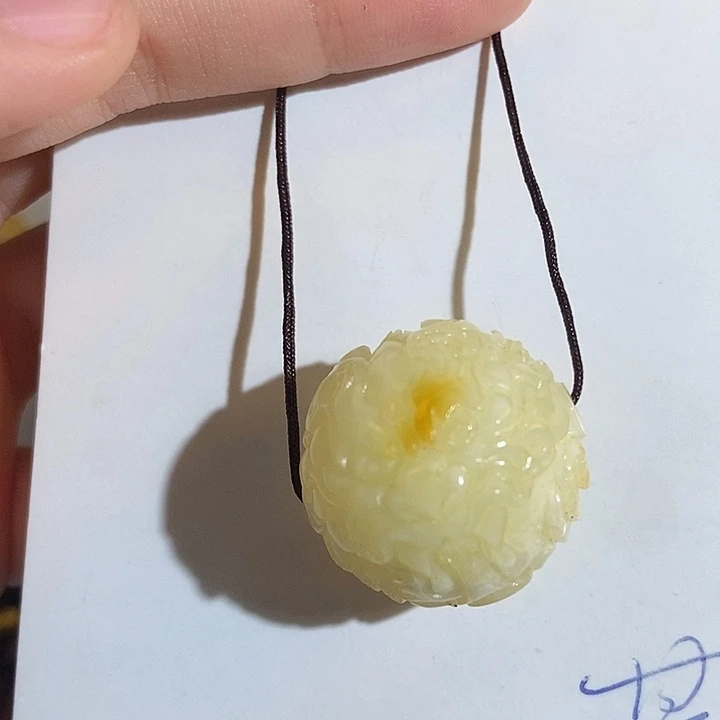 阳***团未镶嵌定制琥珀琥珀蜜蜡