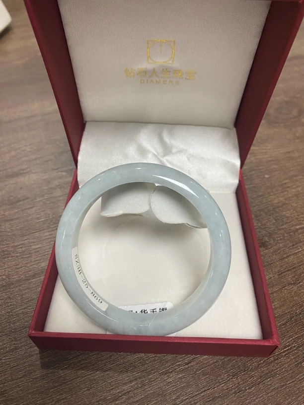 A22 天然缅甸A货翡翠手镯