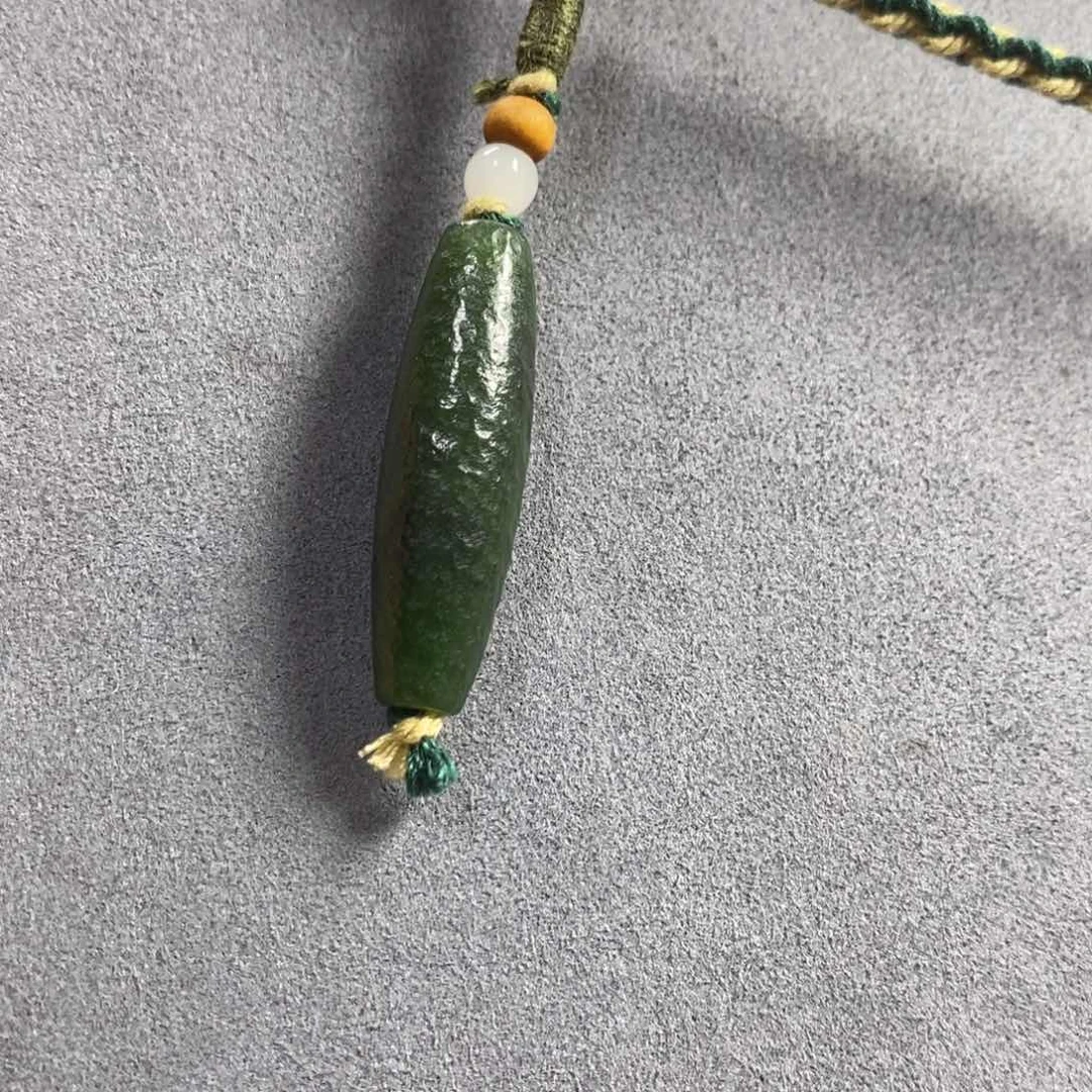 和田玉未镶嵌吊坠(不含链)奶*包定制