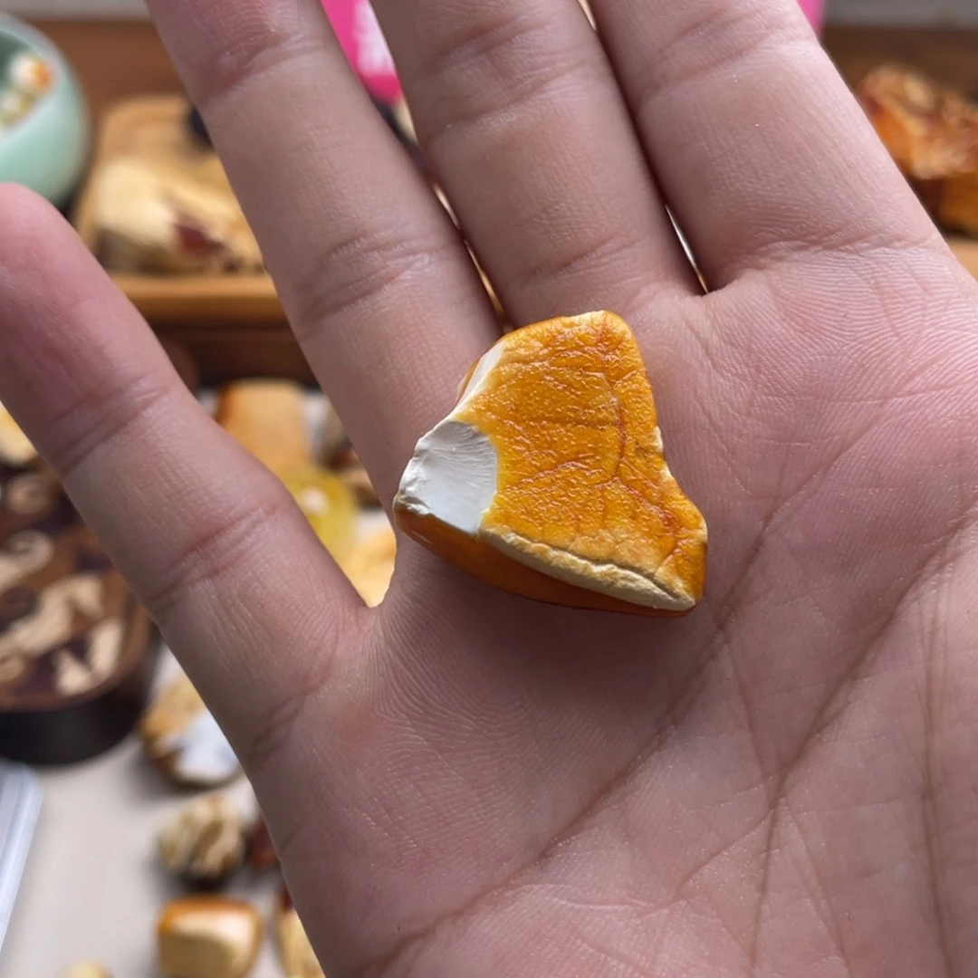 定制琥珀未镶嵌宝*蜜蜡吊坠项链