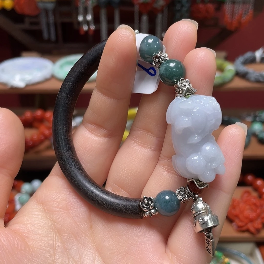 翡翠未镶嵌手链饰品