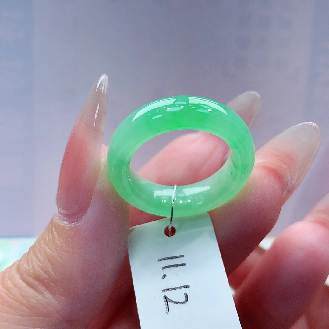 翡翠未镶嵌戒指缅甸A货