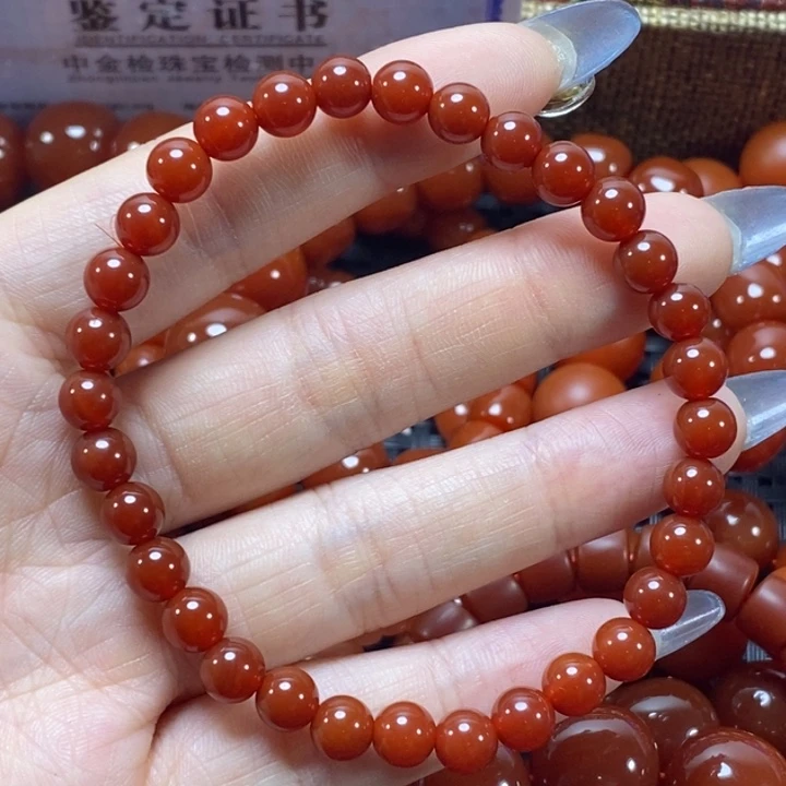 手链未镶嵌南红玛瑙