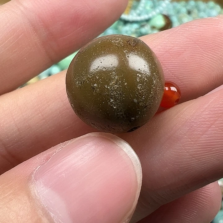 未镶嵌配饰南红玛瑙卡14.7