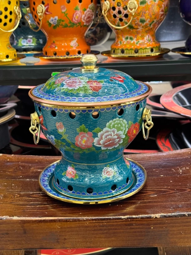 紫铜胆紫铜胆中式火锅环保油火锅