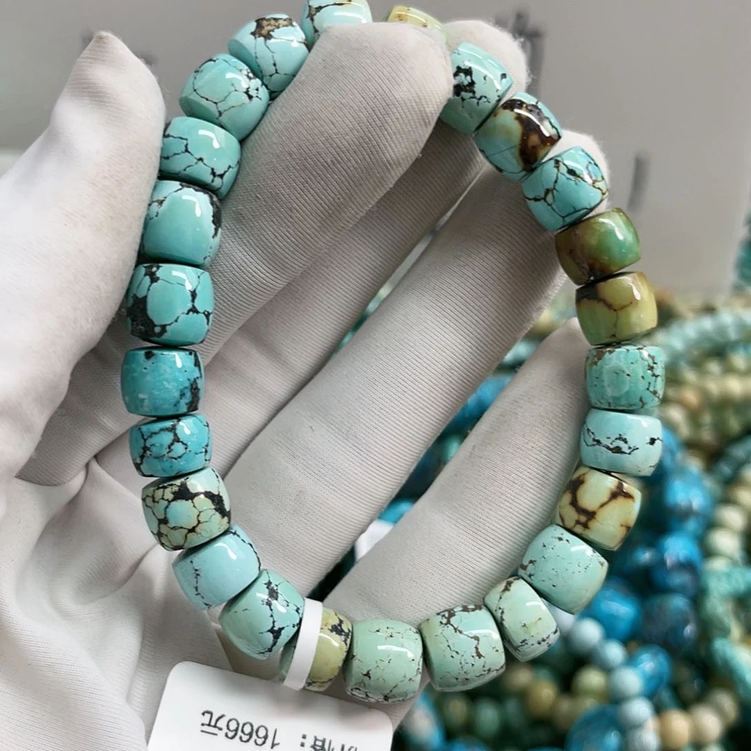 【闪购商品】绿松石珠宝奇石未镶嵌卡8