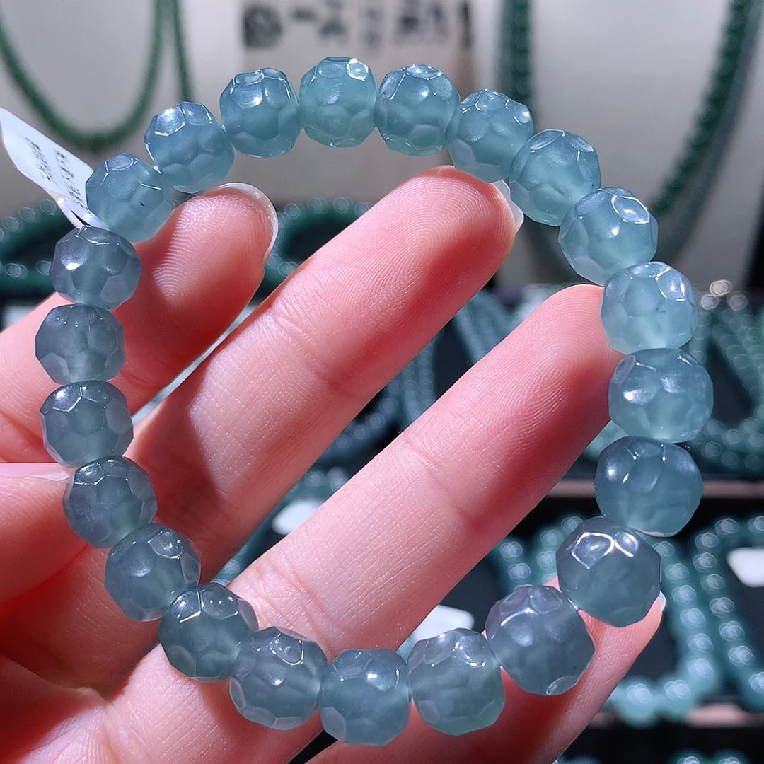 未镶嵌手链翡翠天然a货翡翠手串9.3