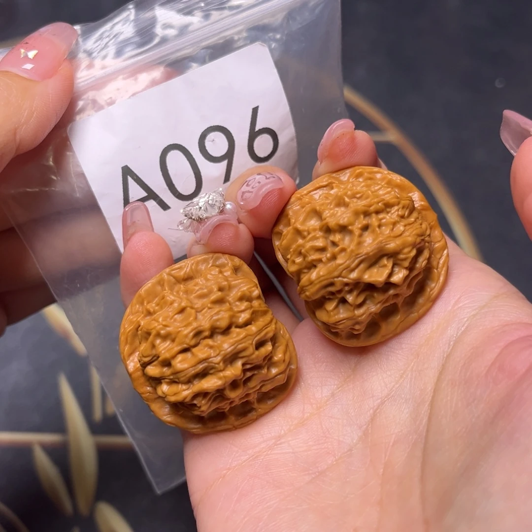 吊坠文玩核桃二爷帽36.5