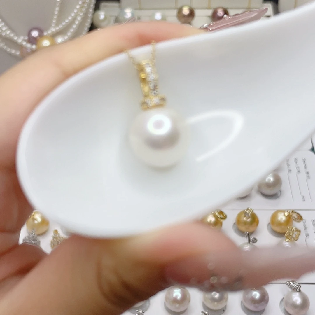 淡水珍珠合金吊坠(赠链)