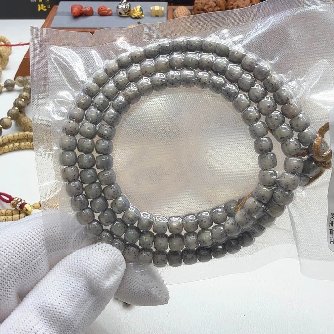 星月菩提手串6灭世糯冰绿幽灵大眼睛6左右108