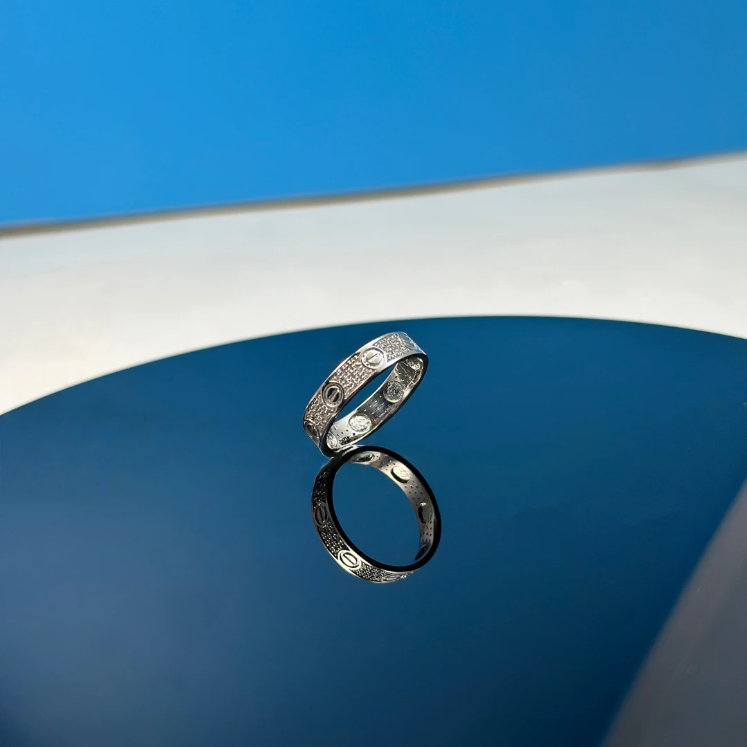 【千盟珠宝】重金 满天星卡家戒指