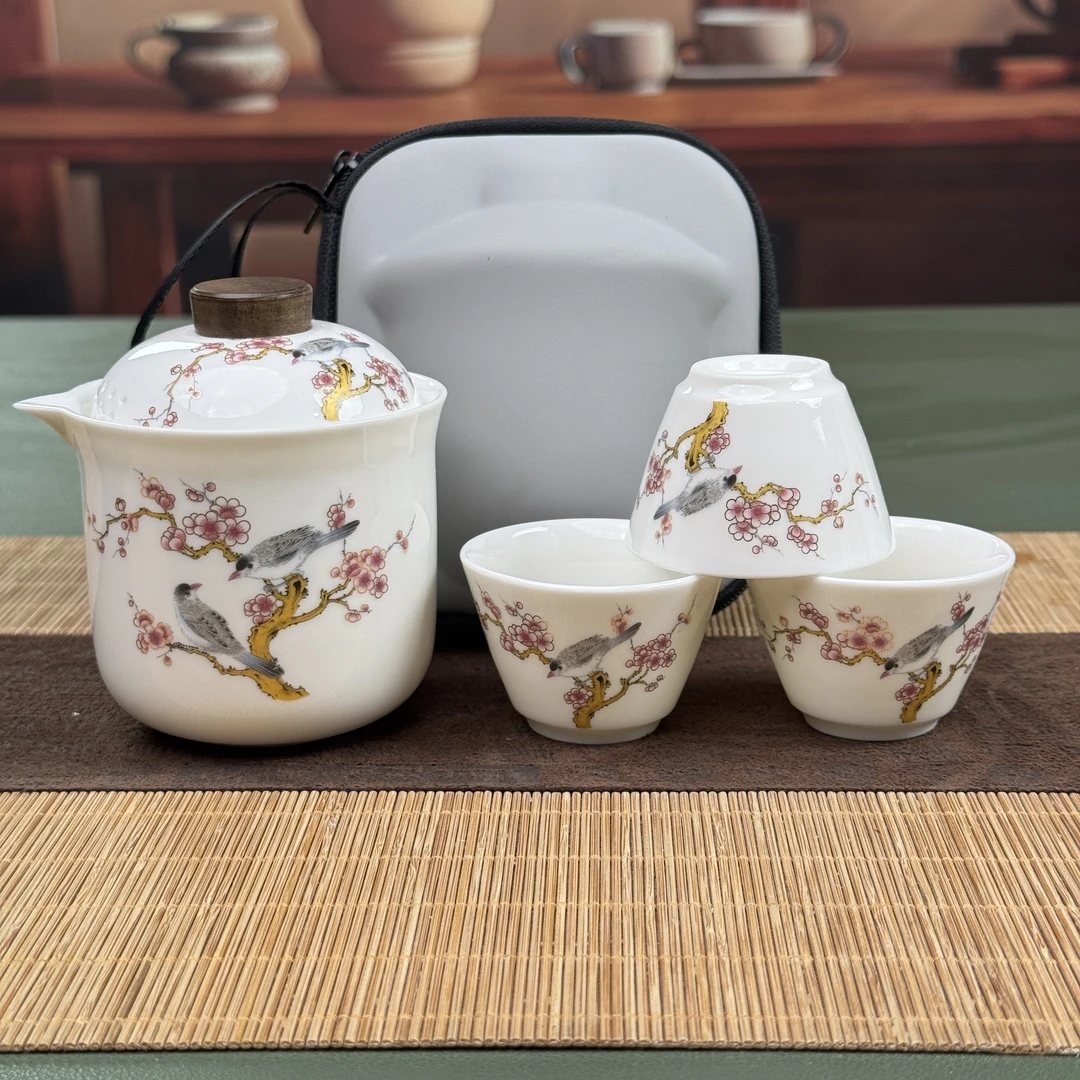 花鸟旅行套 三杯 D70