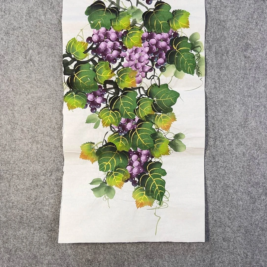 国画658 花鸟在树丛的顶端鸣叫叫声