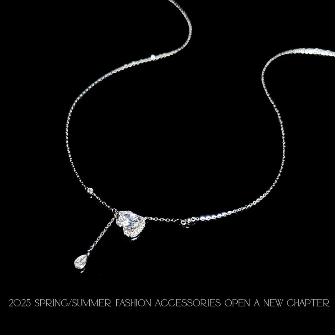 坠链均925银 镀k金 2025款C7631【冰雨葫芦】铂堡俪 BOBAOLI 项链