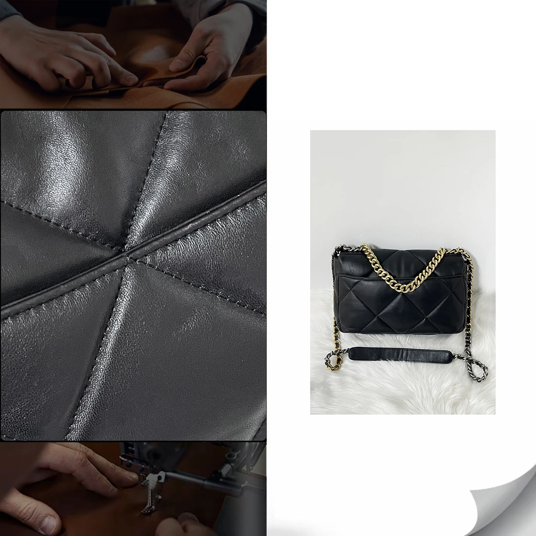 时尚轻奢单肩斜挎女包ORS3309黑羊