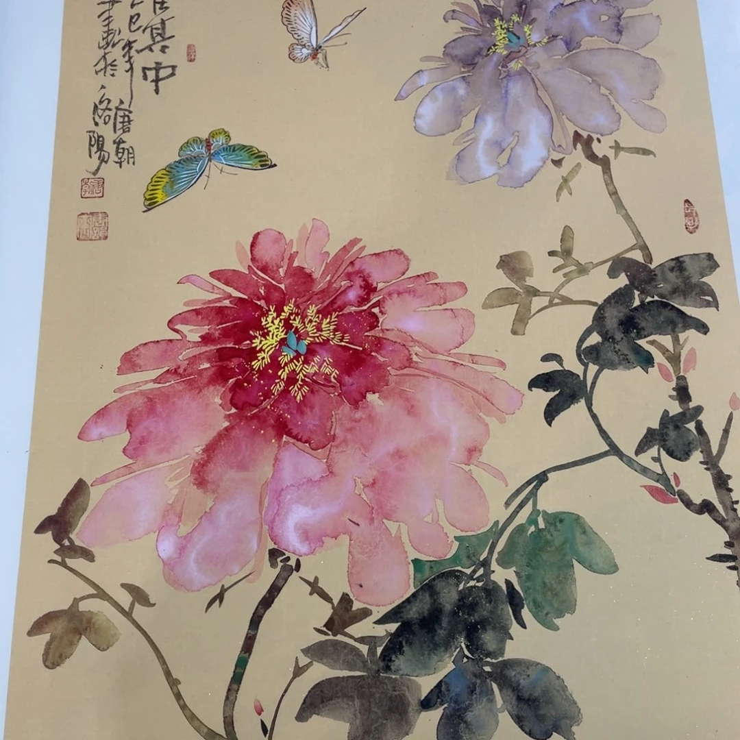 国画唐朝老师作品欣赏