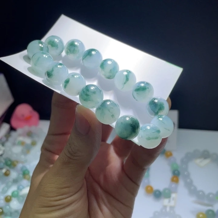 未镶嵌手串翡翠浮***门翡翠