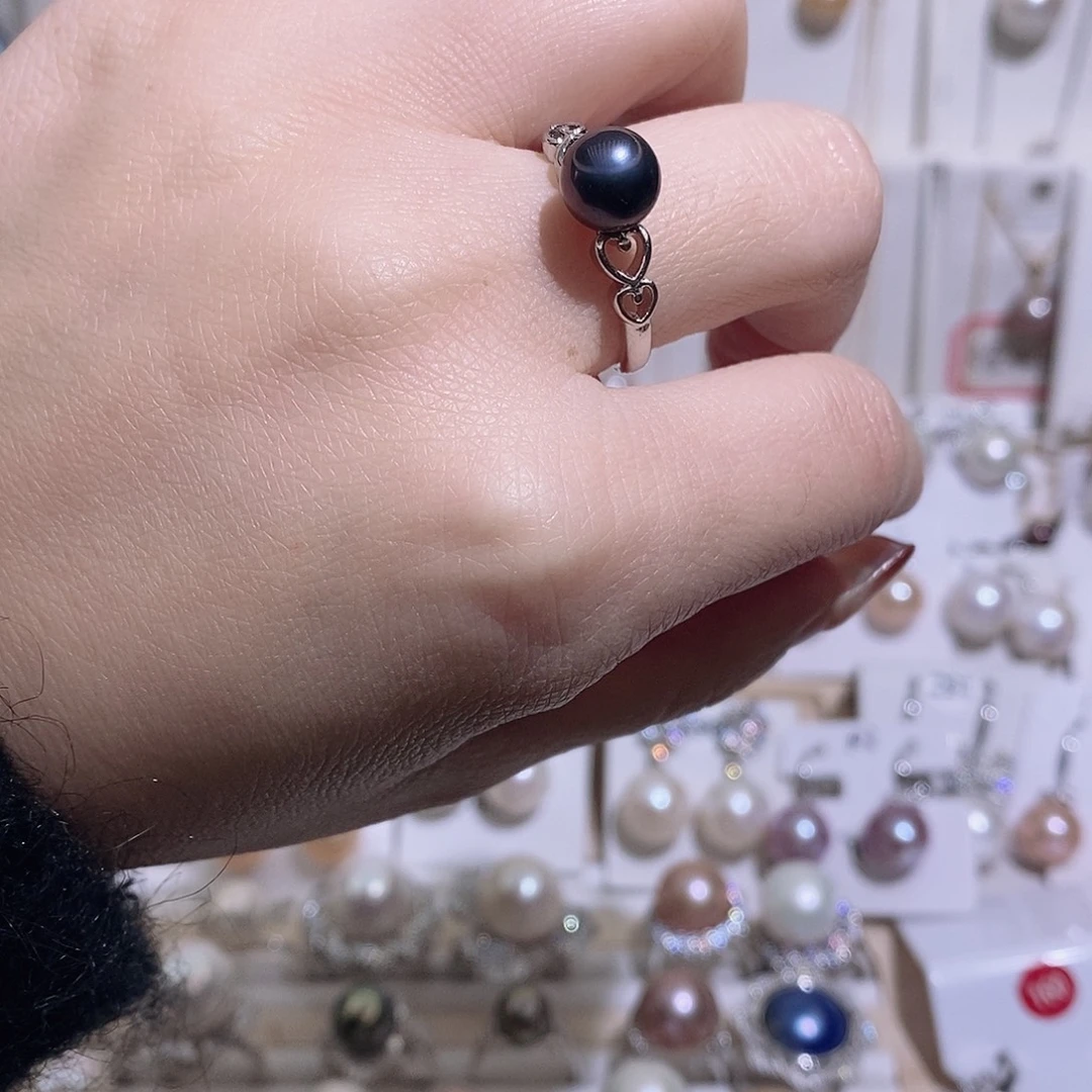 戒指未镶嵌淡水珍珠w